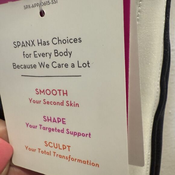 Spanx Faux Leather Stripe Leggings Size XS NWT Vegan - Picture 11 of 16